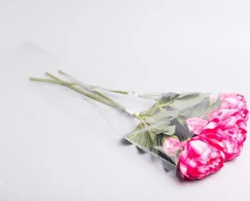 картинка Пакет конус пленка  с рисунком 36х80см; Россия от магазина Флоранж