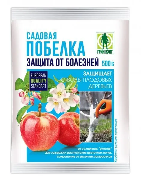 Побелка садовая  (пакет), 500г; Россия