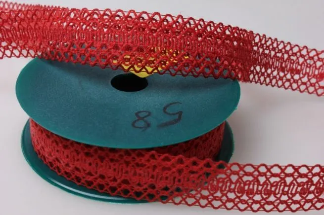 Лента кружевная, 25ммх10м; Польша