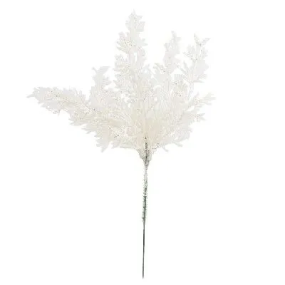 картинка Ветка Туи, H32 см, белый от магазина Флоранж