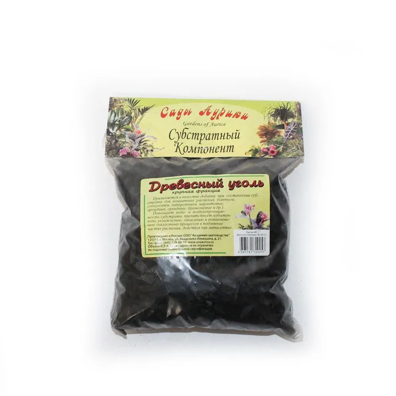 картинка Субстратный компонент Уголь фракция, 0,5л от магазина Флоранж