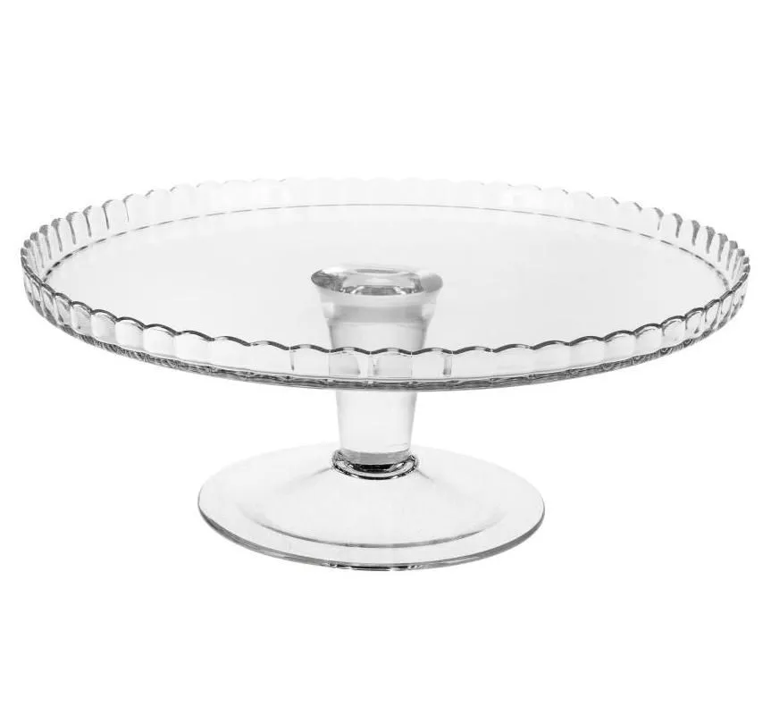 Блюдо стеклянное Патиссэри 28х17см; Россия