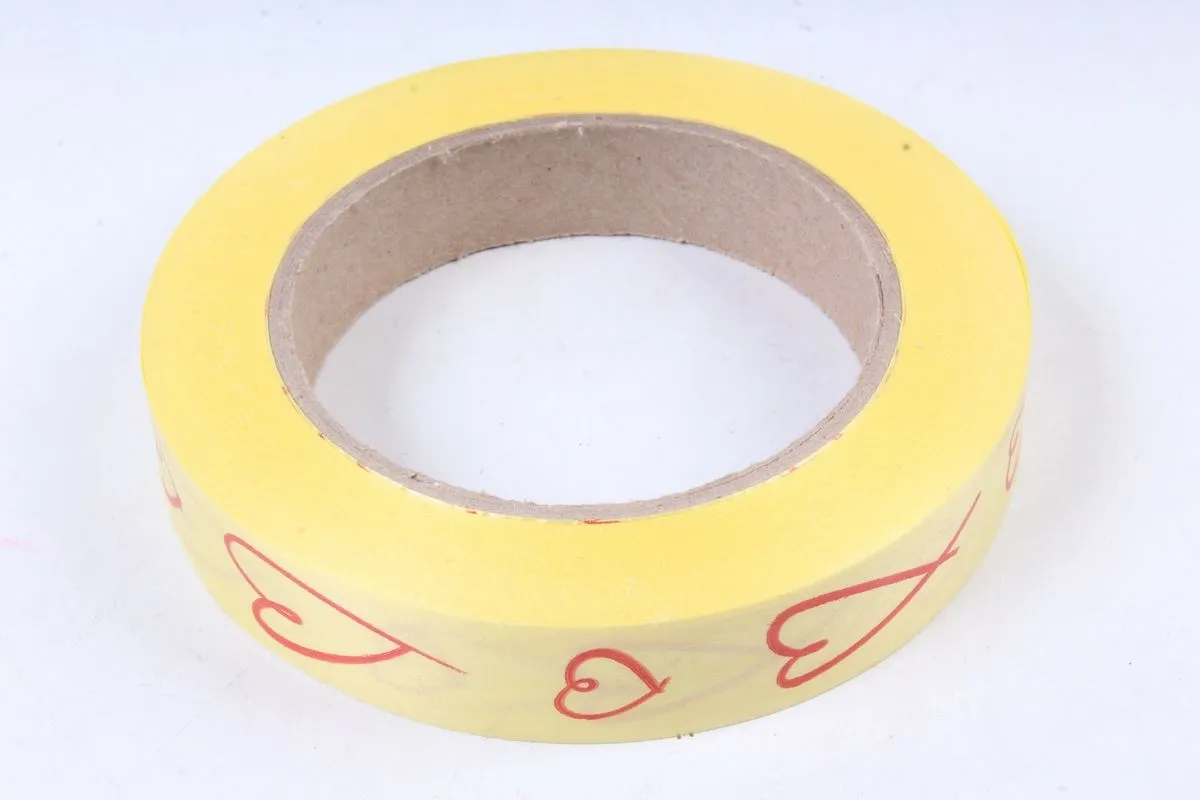 картинка Лента пластик Сердца, 2смх50м; Россия от магазина Флоранж