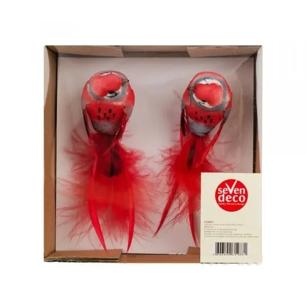 Набор прищепок Птицы; 16,5см; (2 шт) 