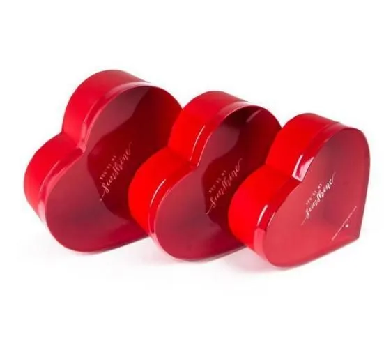 Коробка Сердце с прозрачной крышкой 62927 (2-й из набора); Китай