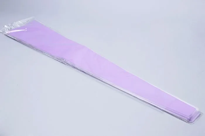 Пакет конус пленка прозрачный, 15х80см; Россия