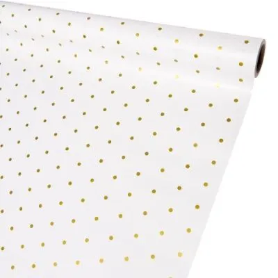 картинка Бумага матовая Горошины 58см/10м; Корея от магазина Флоранж