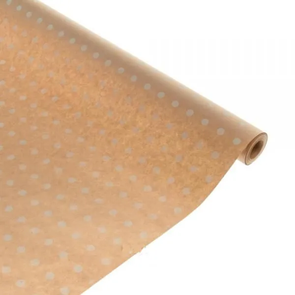 картинка Рулон крафт Горох, 60смх10м; Финляндия от магазина Флоранж