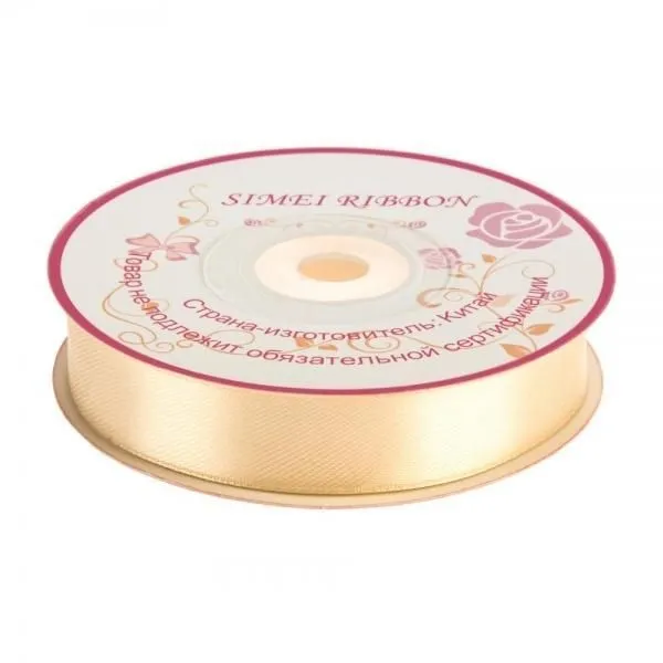 картинка Лента атласная односторонняя, 16ммх22м; Китай от магазина Флоранж