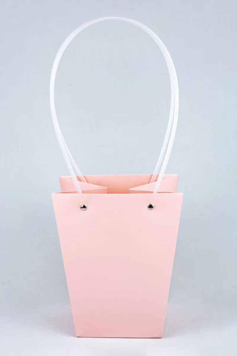 картинка Сумка Мастхэв прямоугольная, светло-розовая, 17х11,5х20см; Китай от магазина Флоранж