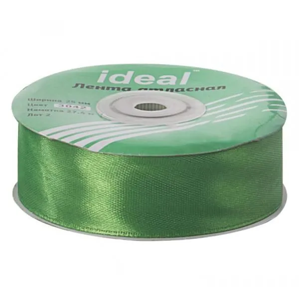 картинка Лента атласная, 25ммх27,4м; Китай от магазина Флоранж