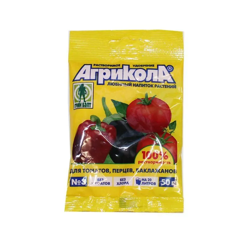 Агрикола для томата, перца, баклажанов, 50г
