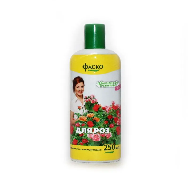 Удобрение для роз, флакон, 250мл; Цветочное Счастье