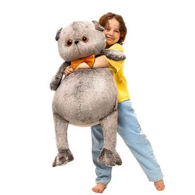 Игрушка Басик с бархатным бантом 60см Ks60-01