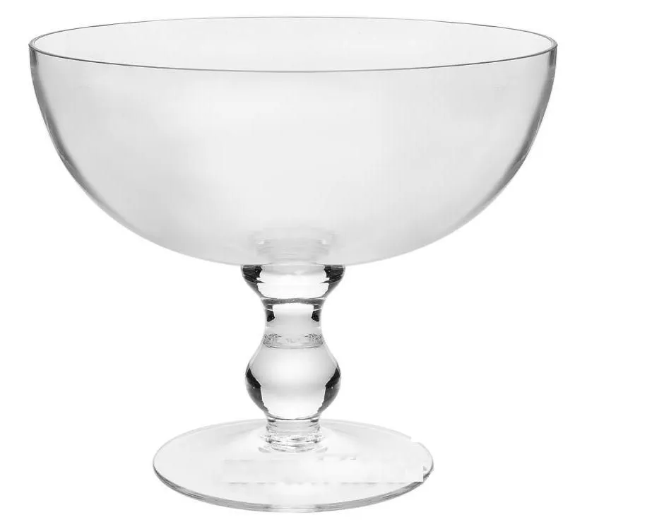 Ваза стеклянная Ирина, 21х18см; Россия