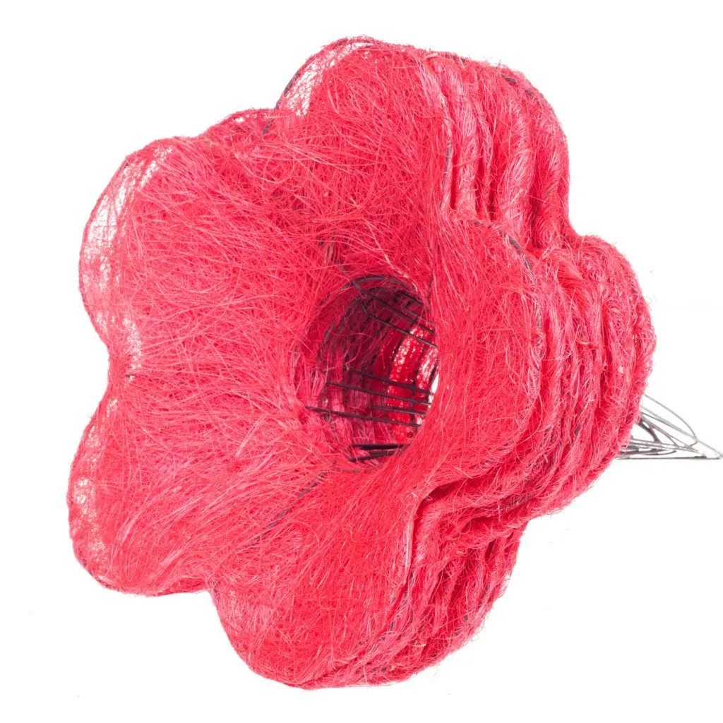 Каркас для букета Ромашка, сизаль гладкий, 25см; Китай