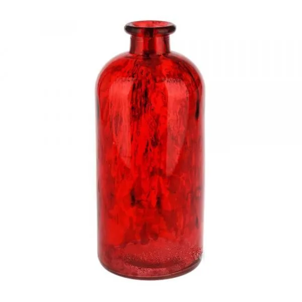 картинка Ваза стеклянная Бутылка, 25см; Россия от магазина Флоранж