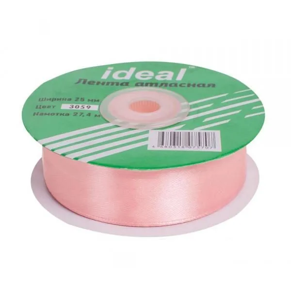 картинка Лента атласная , 25ммх27,4м; Китай от магазина Флоранж