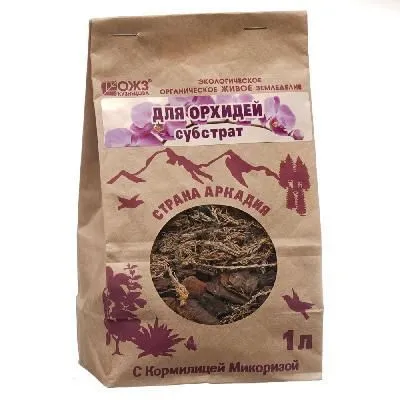 картинка Субстратный компонент Орхидея с микоризой 1лБашИнком от магазина Флоранж
