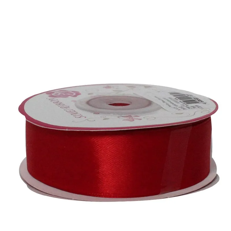 картинка Лента атласная односторонняя, 25ммх22м; Китай от магазина Флоранж