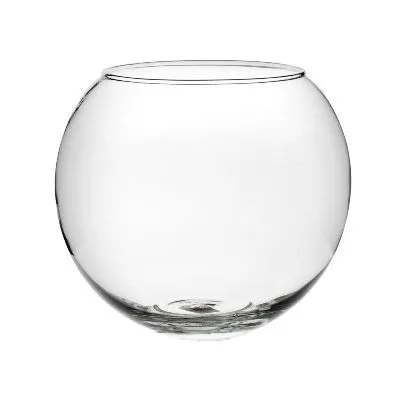 картинка Ваза стеклянная Шаровая, 15,7х13см,  2л; Россия от магазина Флоранж