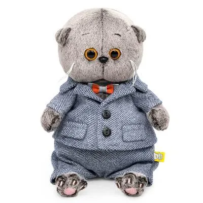 Игрушка Басик BABY в твидовом костюмчике BB-144