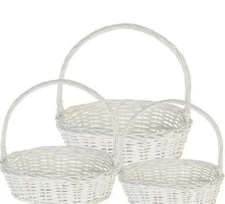 Корзина плетеная 778824 (№2 из 3шт.), (ива), 31х35хН11/31см