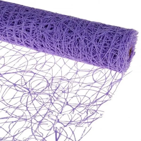 Рулон сетка Сизаль, сиреневый, 53смх4,5м; Корея