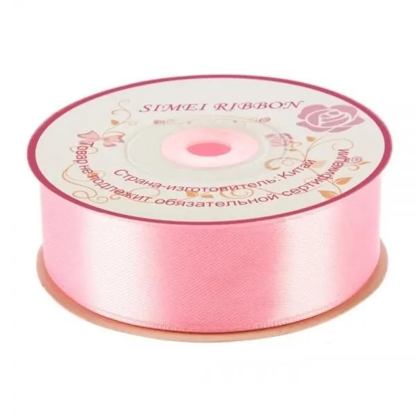 картинка Лента атласная односторонняя, 25ммх22м; Китай от магазина Флоранж