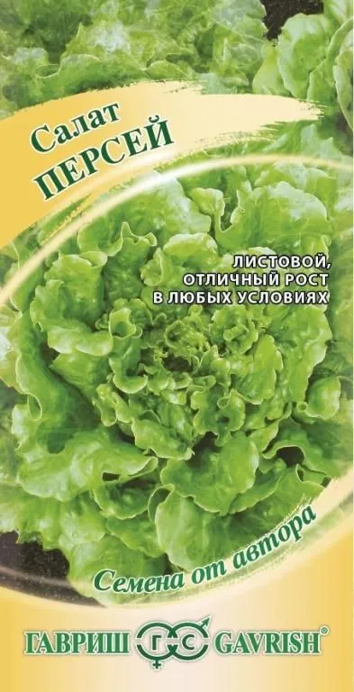 картинка Салат Персей кудрявый (цветной пакет) 0,5г; Гавриш от магазина Флоранж