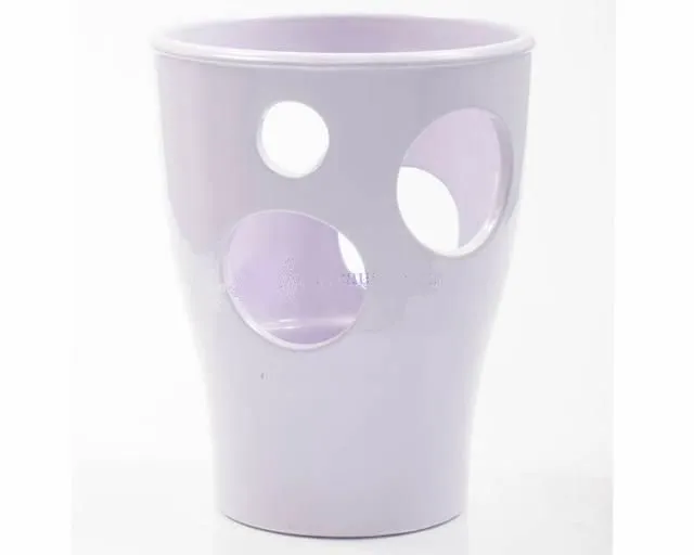 Кашпо керамическое Орхидея , лавандовое, 14х17см, 1,5л; Россия