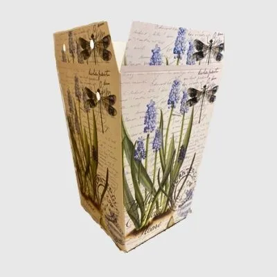 картинка Сумка Плайм 94674  для цветов H150 D120/90 Стрекоза от магазина Флоранж