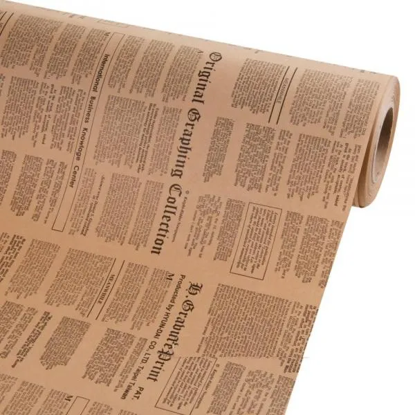 картинка Рулон крафт Газета, 70смх10м; Россия от магазина Флоранж