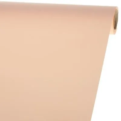 картинка Бумага матовая Фаворит, светло-персиковый, 50смх10м; Корея от магазина Флоранж