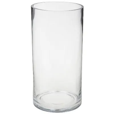 картинка Ваза стеклянная Трубка цилиндр, 20х40см; Китай от магазина Флоранж
