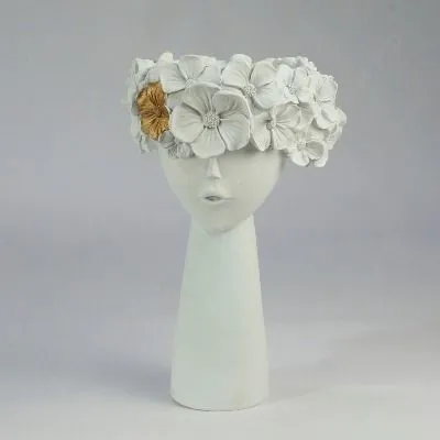 Кашпо Девушка, 20х20х30см 