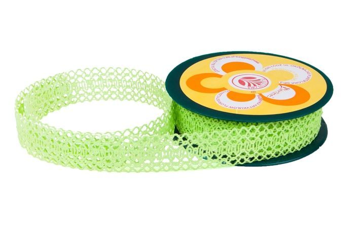 Лента кружево, 25ммх10y; Польша
