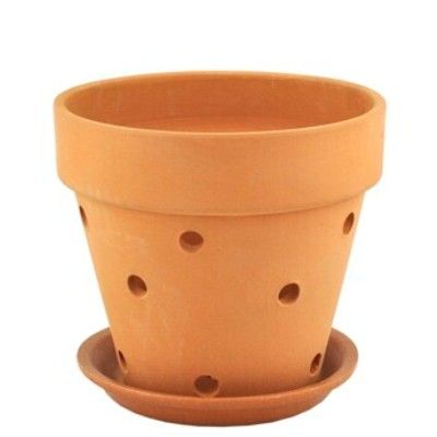Горшок керамический Гончарка Охра Конус высокий 16х14см, 0.6л; Россия