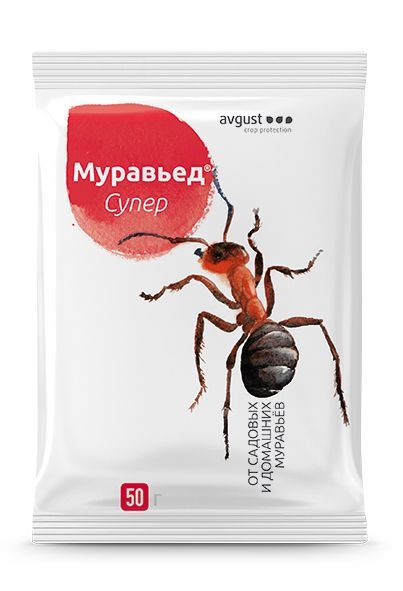 Инсектицид от вредителей Муравьед Супер (пакет), 50гр