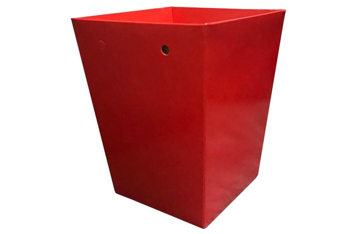 картинка Сумка Плайм Пантон 80992 для цветов, красный, H150 D120/90см от магазина Флоранж