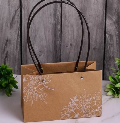 Сумка Мастхэв крафт FB23082, 22х10х13см; Китай