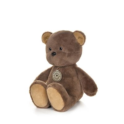 картинка Игрушка м/н Медвежонок с медалькой, 35см, коричневый от магазина Флоранж