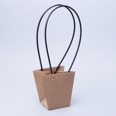 Сумка Мастхэв малая, крафт, 12х8х12,5см