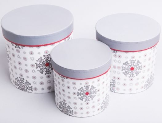 Коробка цилиндр НГ  95927 (2-й из набора); Китай