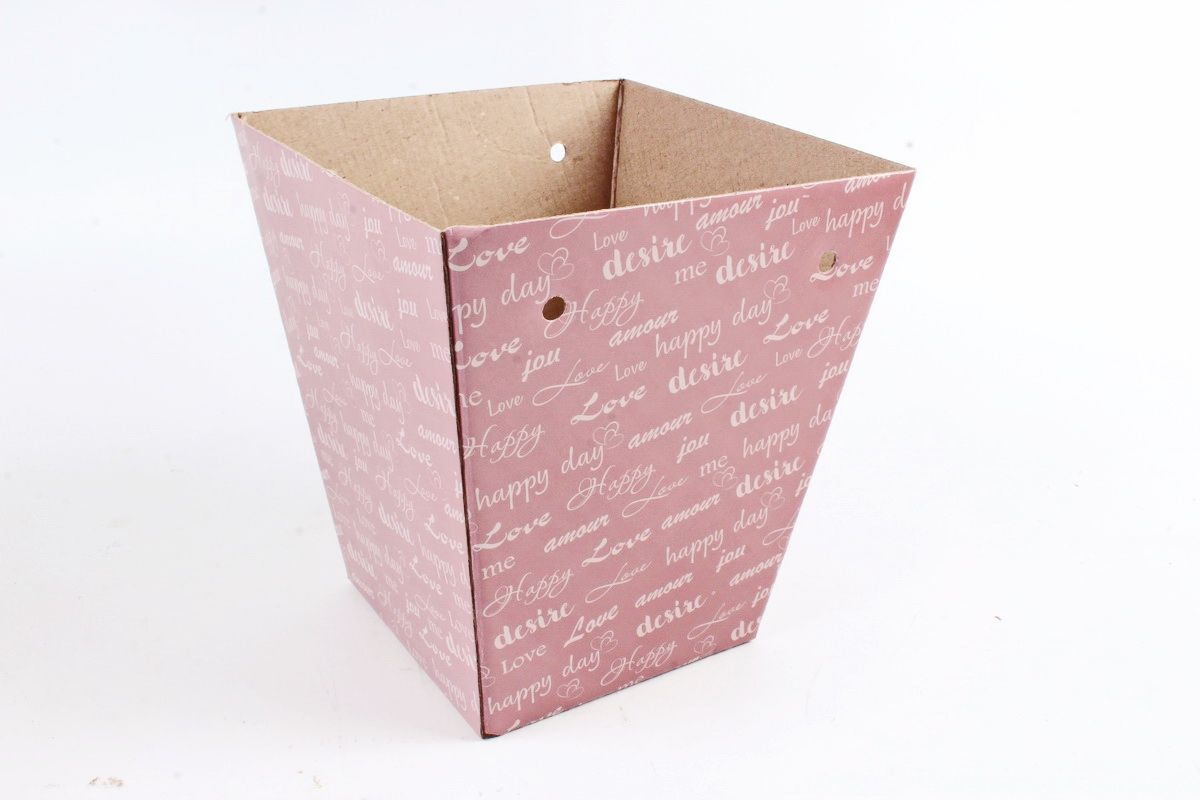 Сумка Плайм Happy day, пудровая, 17х17 h=20 см; Китай