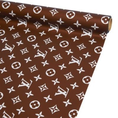 Бумага матовая Fashion 50смх10м, кофейный; Корея