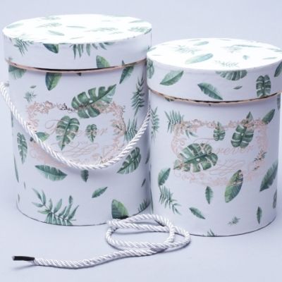 Коробка Цилиндр 82627 14*14*18.5 см (2-й из набора); Китай