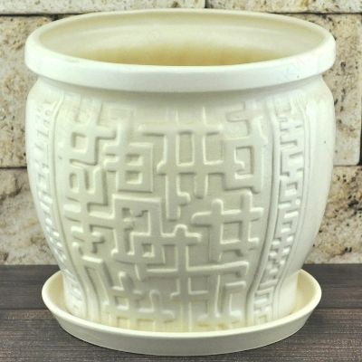 Горшок керамический Лабиринт (2-й из набора), 22,3х20см, 5,6л; Россия