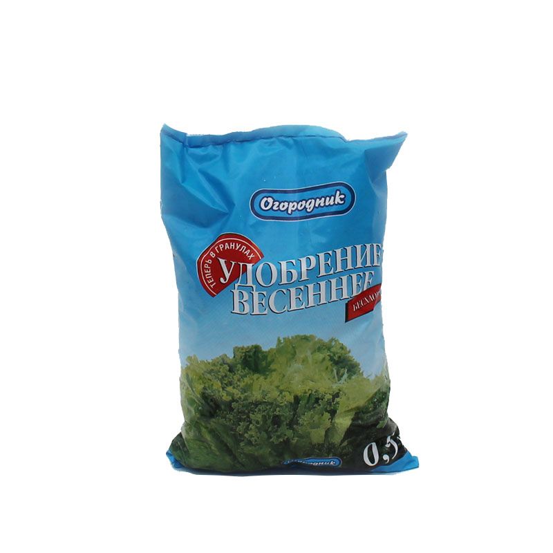 картинка Удобрение садовое весеннее огородник гранулы, 0,9кг от магазина Флоранж