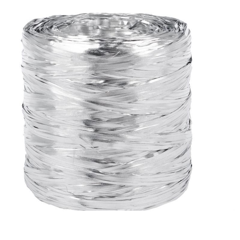 Рафия в бобине металлизированная, 200м; Польша